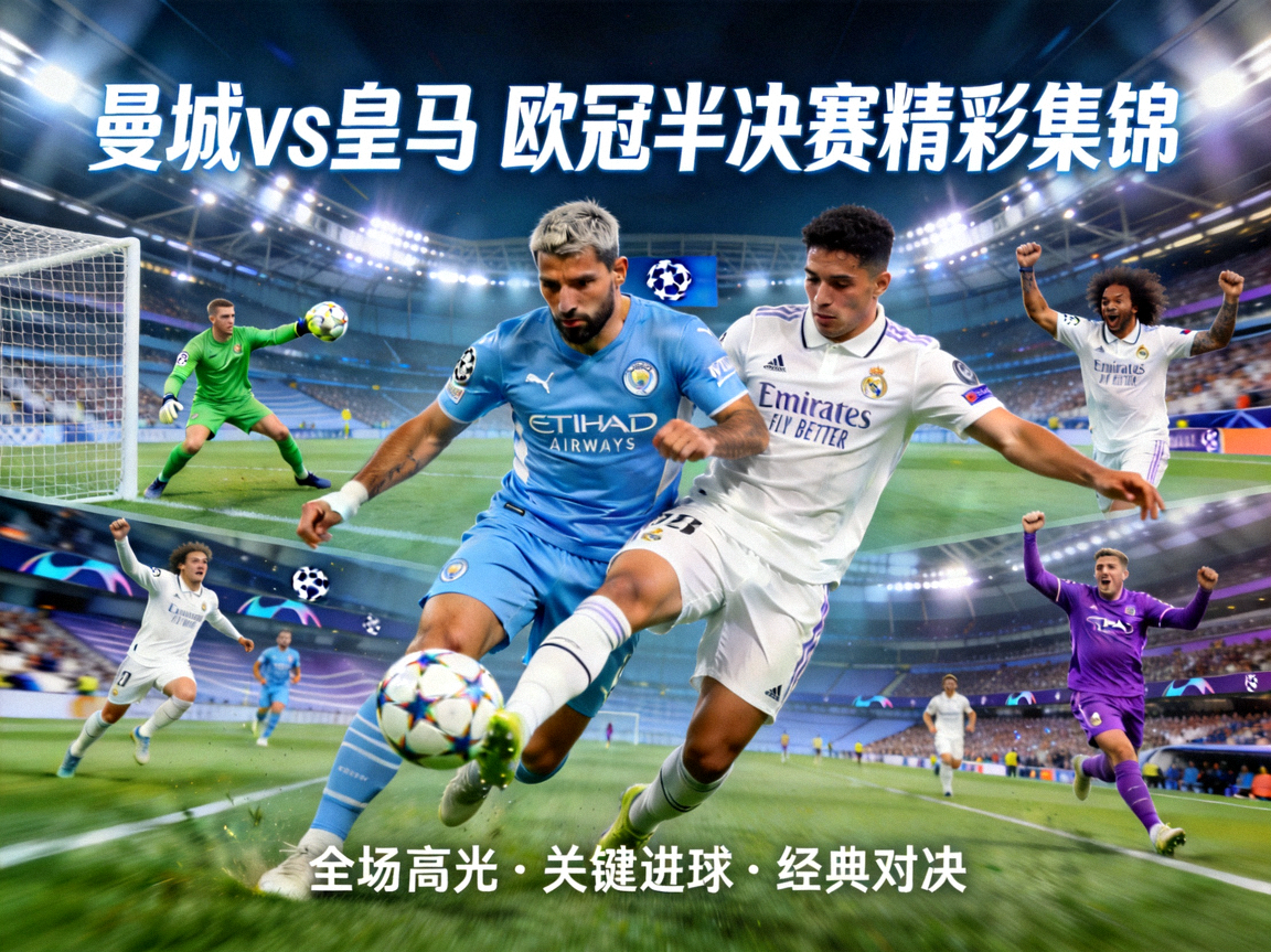 曼城对阵皇家马德里欧冠半决赛全场精彩集锦视频预览图
